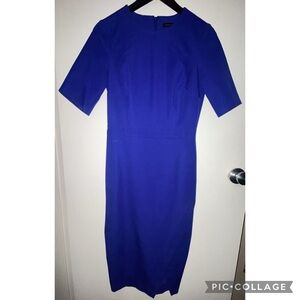 Banana Republic Royal Blue Midi Dress